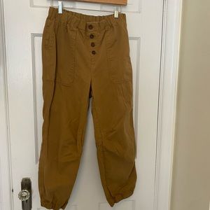Free People baggy khaki pant